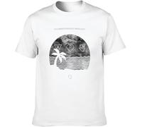 Men's Summer T-Shirt The Neighbourhood Wiped Out and I Love You Pure Cotton is More Hygroscopic White Manches Courtes(Small)