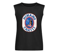 Men's Summer Vest Tank Hinano Tahiti Beer Logo Retro Vintage Hipster Men's Sleeveless T Shirt Casual Tops Clothing Black 3XL