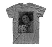 Mens T-Shirt Charles Ingalls Little House on The Prairie Little House on The Prairie Grey M