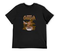 Men's T-Shirt Count Chocula Cereal General Mills Monster Franken Berry Boo Brute Black L