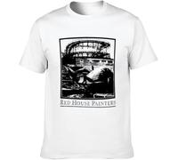 Men's T-Shirt Feel Soft Red House Painters Mark KOZELEK Sun KIL Moon Idaho SPARKLEHORSE Codeine Crew-Neck t-Shirt White Manches Courtes(XX-Large)