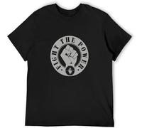 Men's T Shirt Fight The Public Enemy Unhip Hop Pure Cotton is More Hygroscopic Black XL