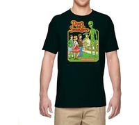 Men's T-Shirt Funny Graphic Tee Don't Talk to Strangers Shirt Short Sleeve Black Manches Courtes(3X-Large)