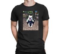 Men's T-Shirt Hey Baby, Come and See My Bear Paw Fashion T-Shirt. Bear Manches Courtes(3X-Large)