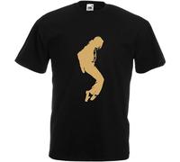 Men's T Shirt I Love MJ Pop King Music Fan Art Club Clothes 1980S Dancer Clothing Size M