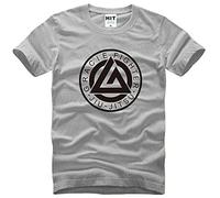 Men's T-Shirt Jiu Jitsu Fitness Creative Printed Men's for Men New New Short Sleeve Cotton Casual Top Camisetas Hombre Black XL