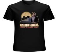 Men's T Shirt Knight Rider Full MoonAdult Mens Tees Carefully Designed Every Design Black XXL