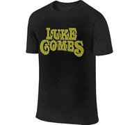 Men's T-Shirt Movement Unisex Luke Combs FunnyT Shirt Manches Courtes(Large)