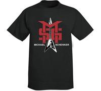 Men's T-Shirt Msg Shirt Michael Schenker Group Logo Graphic Fashion Rock Tee Shirt