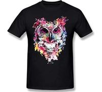 Men's T-Shirt OVO Owl Shirt Men Stylish Basic Graphic Novelty Cotton Cool Adult Tee Tops Manches Courtes(XX-Large)