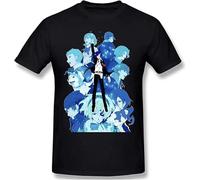 Men's T-Shirt Persona 3 Suitable for Men and Women Short Sleeve Casual Tees Shirts Manches Courtes(Medium)