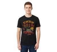 Men's T-Shirt Pink Floyd Vintage Jap Band Print, Noir, Size L
