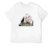 Mens T Shirt Raffaella Carra Shirt Carrà Trendy Unisex Cotton Coll Fashion M White