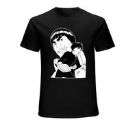 Men's T-Shirt Rock Lee Warm T-Shirts Classic Tee Black S