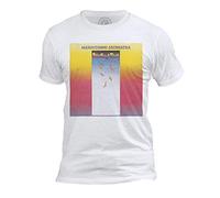Mens T-Shirt Round Neck Mahavishnu Orchestra Album Cover Birds of Fire Jazz Rock White L