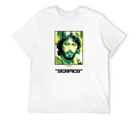 Mens T-Shirt Serpico Al Pacino Retro 1970'S Crime Drama G200 Ultra Outdoor Graphic T-Shirt Size S