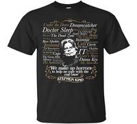 Men's T-Shirt Stephen King Doctor Sleep Cell Under The Dome Joyland Funny Black XL