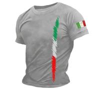 Mens T Shirt - Tshirt Homme Blanc T-shirts décontractés à manches courtes pour hommes légers confortables polyvalents porter quotidien avec imprimé lettre tendance parfaits pour style urbain et tenues