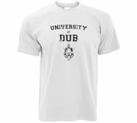 Mens T Shirt University of Dub Slogan Sound System Reggae Music Lion Tshirt Tee