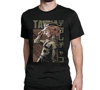 Men's T-Shirt Youjo Senki Tanya Unique 100% Cotton Tees Short Sleeve Von Empire War Evil Anime T Shirts Round Collar Tops