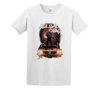Men's T-Shirts Ash Vs Evil Dead Poster White 3XL