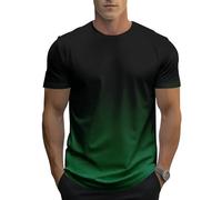 Mens T-Shirts Manches Courtes col d'équipage T-Shirts de Coton Casual Ultra Soft Tshirt Tops Tees Classiques de Base (FR/ES, Alpha/Lettres, TG, Taille Normale, Taille Normale, #13)