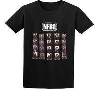 Men's T-Shirts Nrbq Kick Me Hard Comfortable Casual Graphic Tops Black S
