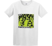 Men's T-Shirts The Distillers Sing Sing Death House Punk Rock White Manches Courtes(Medium)
