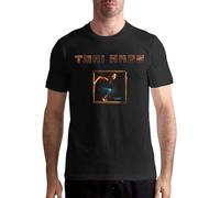 Men's T-Shirts Tori Amos Soft Man Tops Short Sleeve Pattern Tee Black M