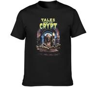 Men's Tales from The Crypt Movie T Shirt Print Tees T Shirt O Neck