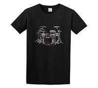 Men's Tama Drums Rock Heavy Metal Pop Music Cotton Round Neck Shirt T Shirt T-Shirts Black L