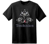 Mens Technics Samurai Warrior 1200 1210 DJ New T Shirts Unisex Funny Tops Tee Basic Models Best T Shirts for Men Black Size XL