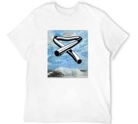 Men's Tees Adult Unisex 1980'S Pop Legend Mike Oldfield Tubular Bells T Shirt White M