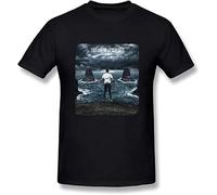 Men's The Amity Affliction Let The Ocean Take Me Tees Black Manches Courtes(Large)