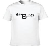 Men's The B-52S Love Shack Synth Pop Rock Cotton T Shirt White XL