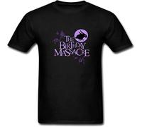Men's The Birthday Massacre Band Synth Rock Logo T-Shirt Manches Courtes(X-Large)