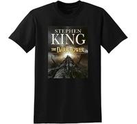 Men's The Dark Tower T Shirt Stephen King Book Novel Black