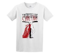 Men's The Distillers Coral Fang Rock Punk Retro Cotton T Shirt White 3XL
