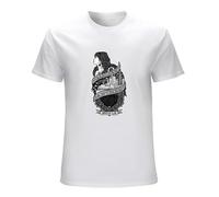 Men's The Gaslight Anthem American Punk Rock Band White T-Shirts White XL