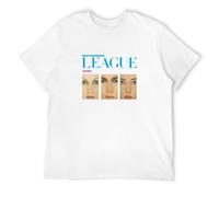 Men's The Human League Dare Short Sleeve Top Graphic Tee Printed T-Shirts White XL