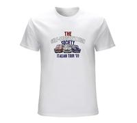 Men's The Italian Job Self Preservation Society Italian Tour 69 T-Shirts White S