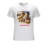 Men's The Man Who Would Be King 1975 Movie 100% Cotton T-Shirts White XXL