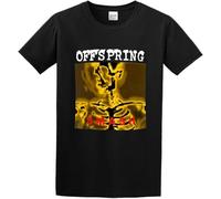 Men's The Offspring Smash Band T-Shirt Print Tees T Shirt O Neck Manches Courtes(3X-Large)