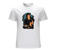Men's The Scorpion King Movie Promo Graphic Men Black Top Tee T-Shirts White M