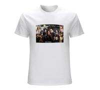 Men's The Seven Deadly Sins New Summer Slim Short Sleeve Retro Fashion 3D Printed Mens T-Shirts White XXL
