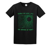 Men's The Sisters of Mercy Temple of Love T-Shirt Print Tees Short Sleeve O Neck S