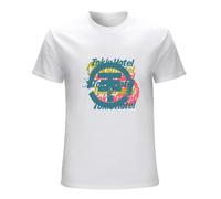 Men's The Six Million Dollar Man Retro TV T-Shirts White 3XL
