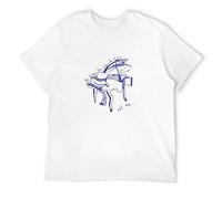 Men's Tom Waits The Piano Has Been Drinking Rock T-Shirts White L