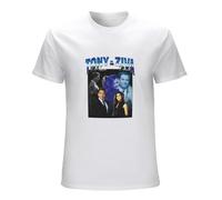 Men's Tony Dinozzo and Ziva David NCIS Fan T-Shirts White M