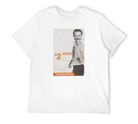 Men's Trainspotting Begbie Welsh Renton Sick Boy Spud No Happinness T-Shirts White XL